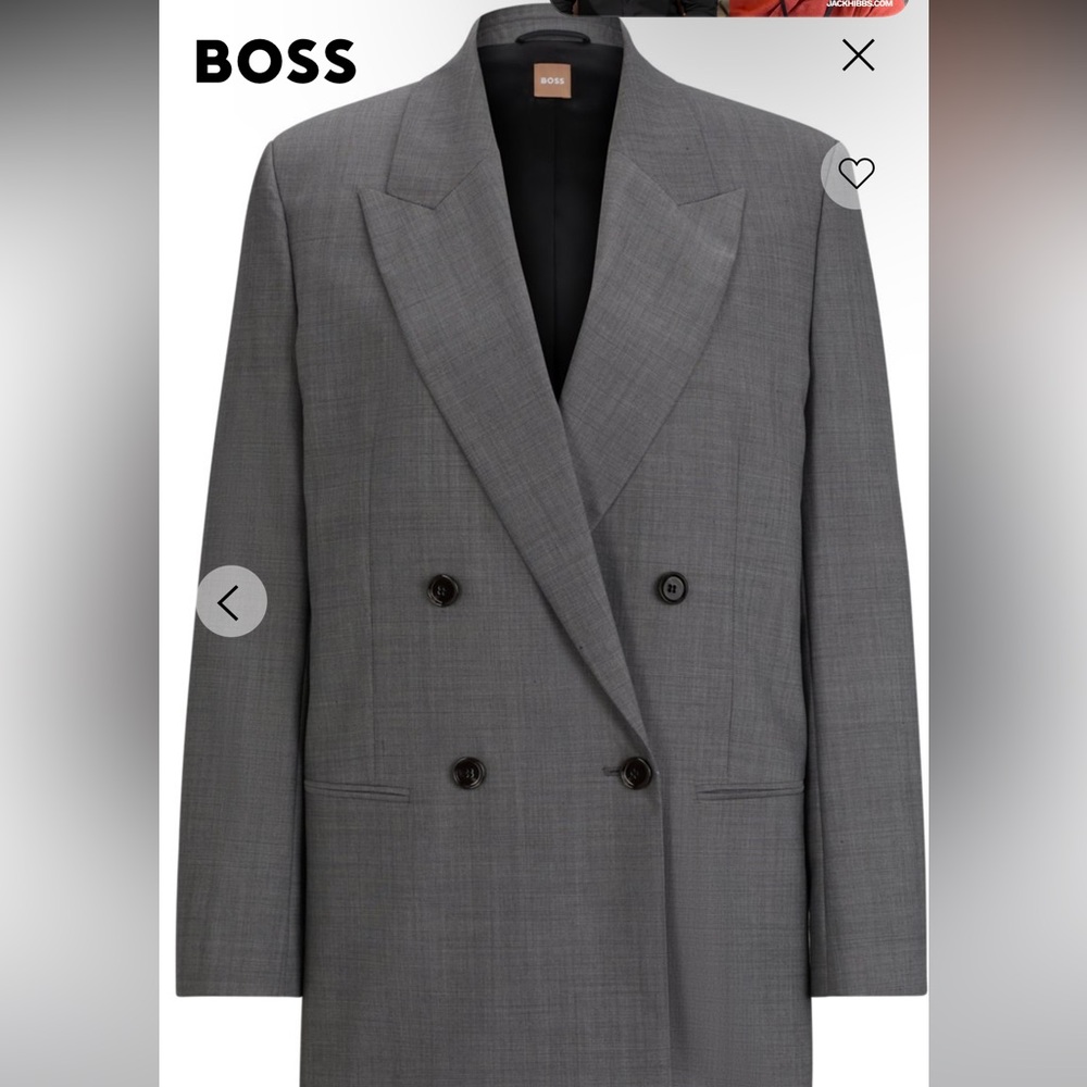 Hugo Boss‼️‼️ Suit RELAXED-FIT JACKET and PANTS
SHARKSKIN ITALIAN WOOL‼️ - Picture 4 of 13